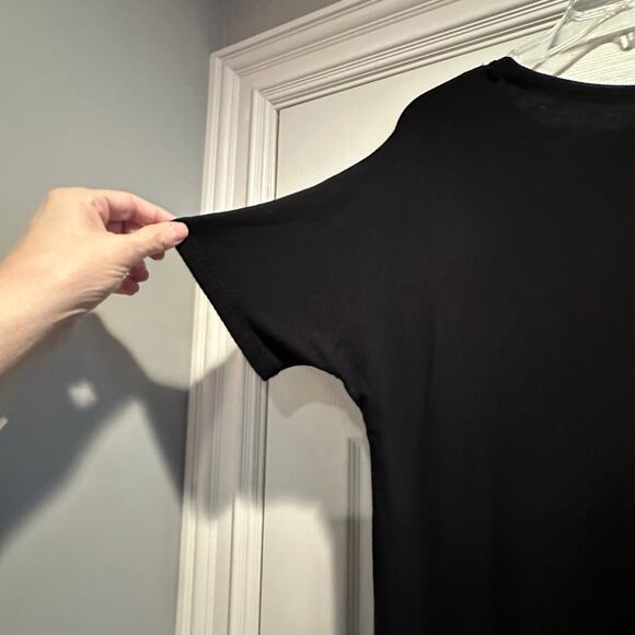 H By Bordeaux Knit Slouchy Top Oversized Minimalist Stretch Shirt NWT Medium - Picture 12 of 14